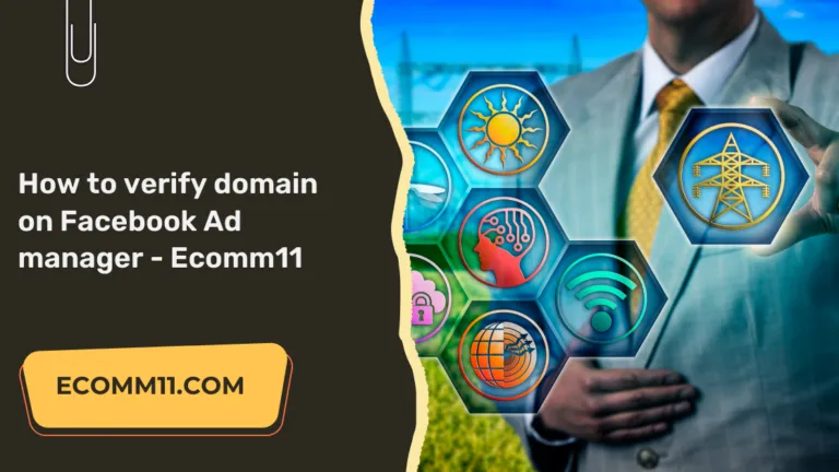 How to create Facebook ads manager account – Ecomm11