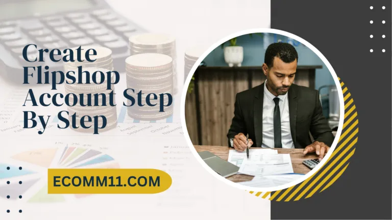 How To Create Flipshop Account Step By Step
