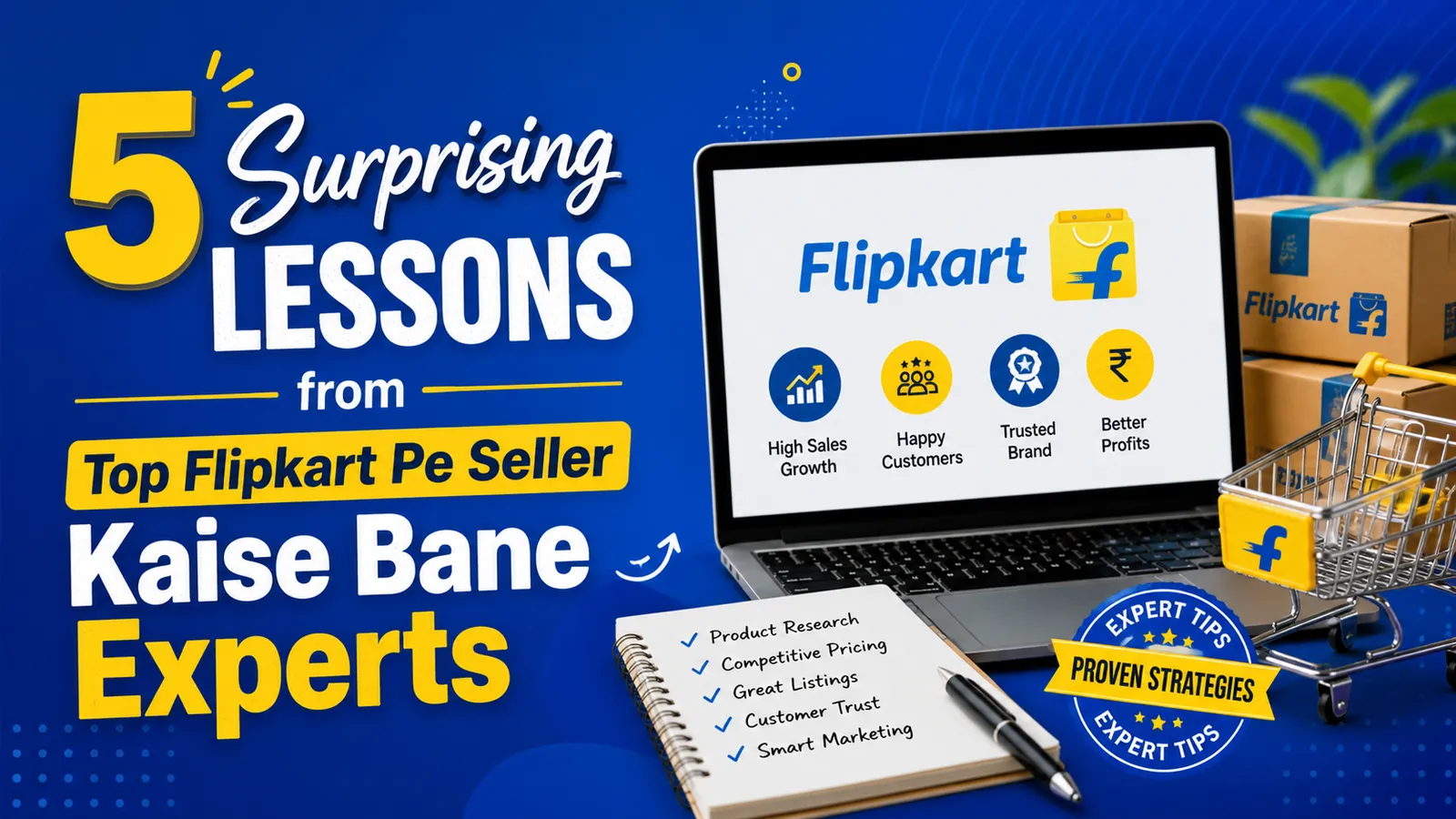 5 Surprising Lessons from Top Flipkart Pe Seller Kaise Bane Experts