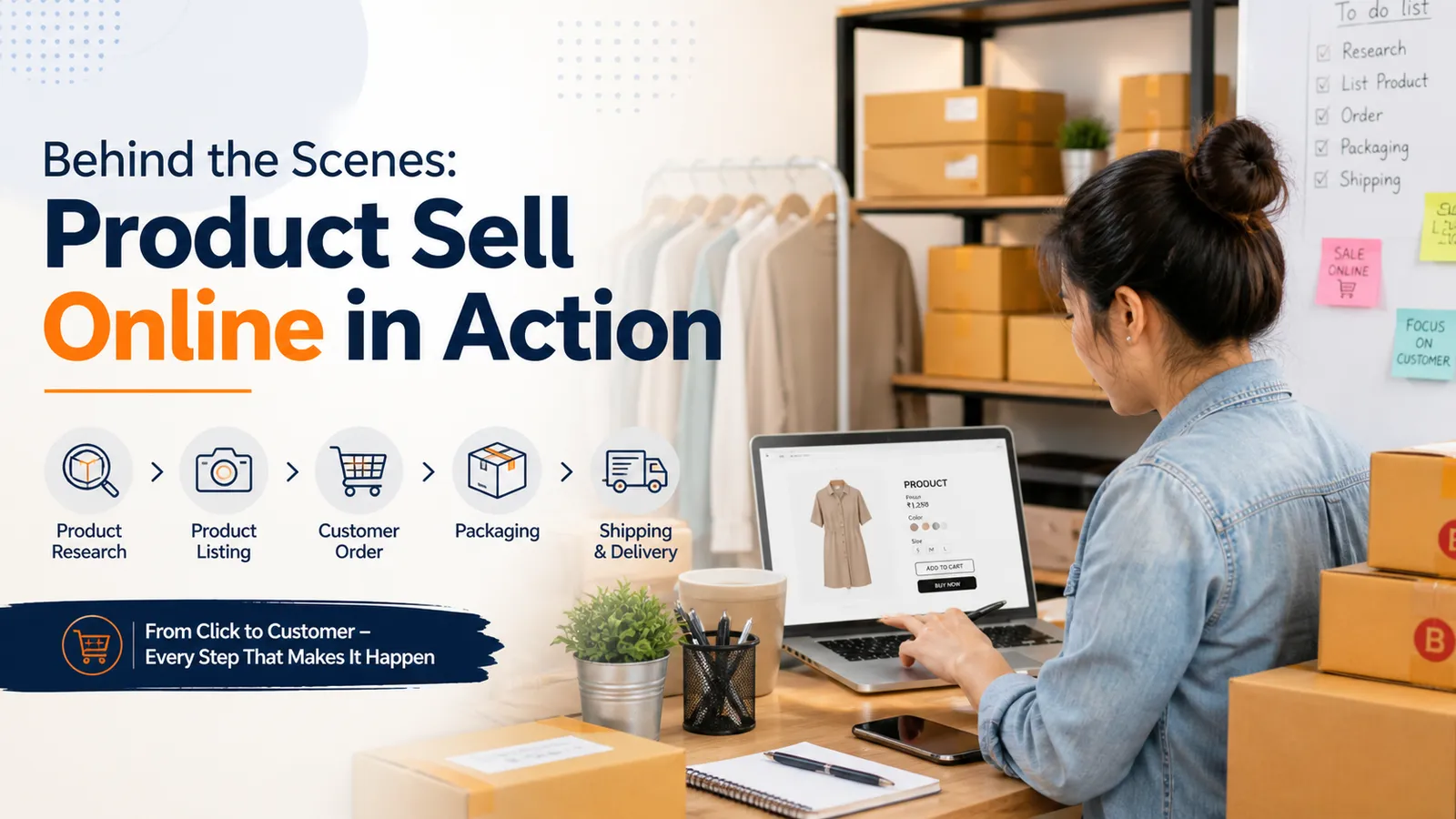 Behind the Scenes: Product Sell Online in Action