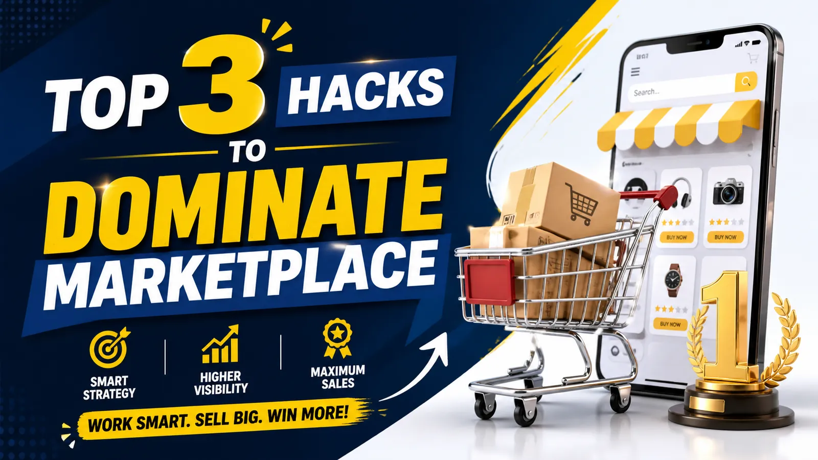 Top 3 Hacks to Dominate Marketplace