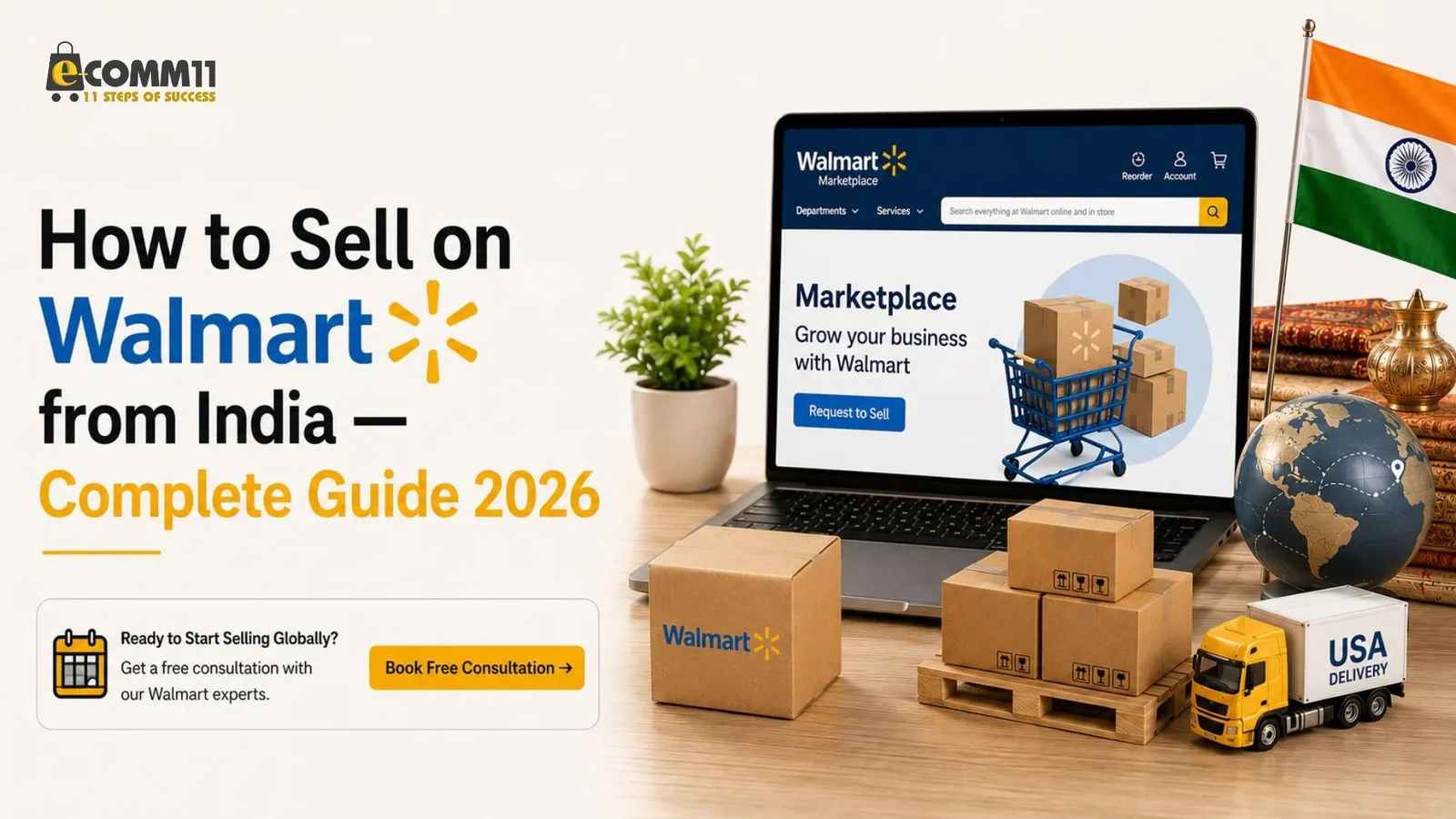 How to Sell on Walmart from India — Complete Guide 2026